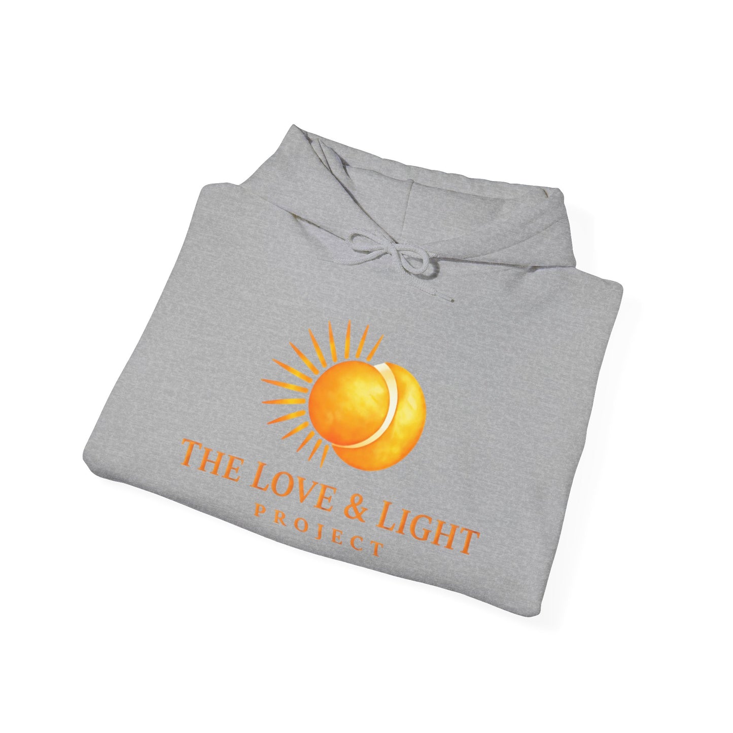 Love & Light Project Hoodie — Sun Emblem Spiritual Pullover
