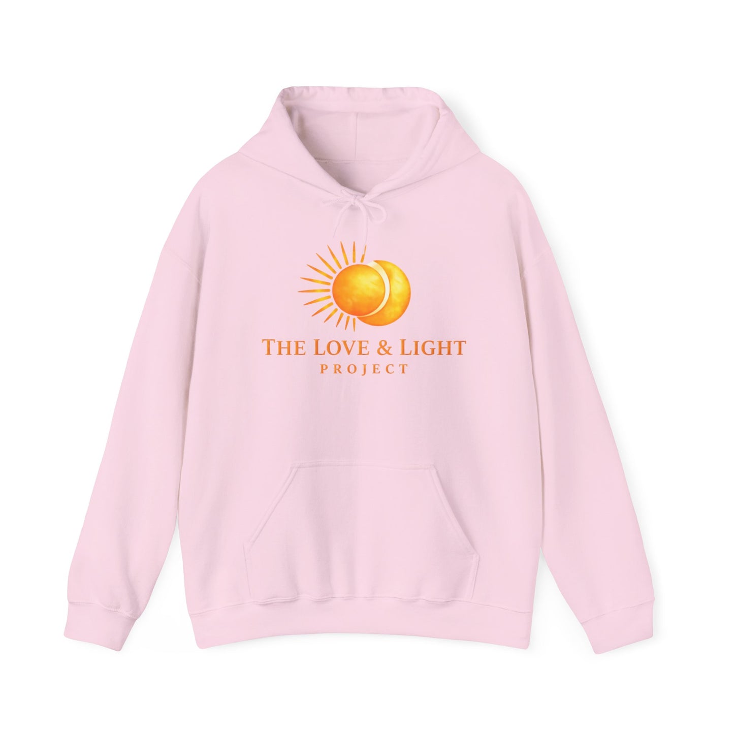Love & Light Project Hoodie — Sun Emblem Spiritual Pullover