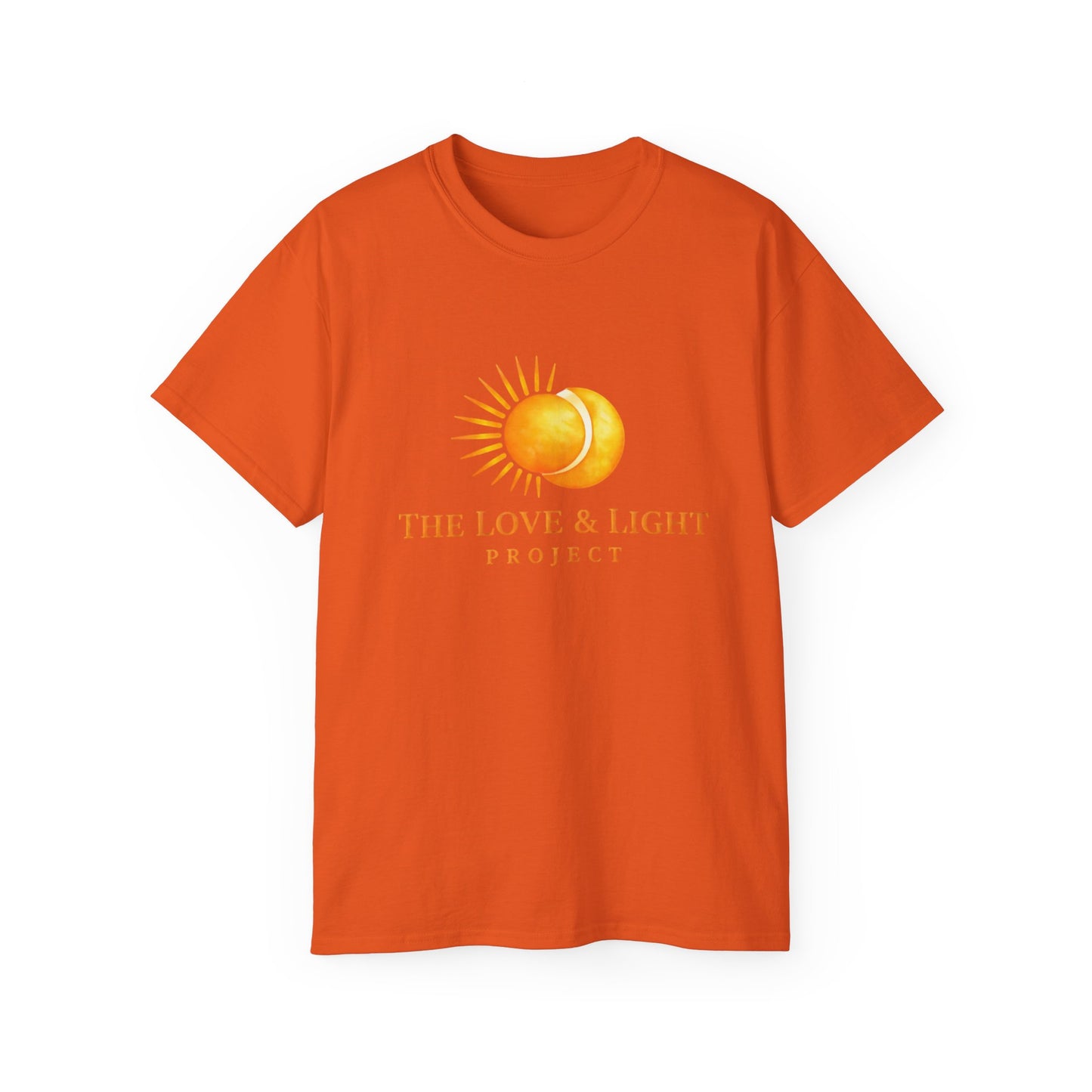 Love & Light Project T-Shirt — Sun Graphic Spiritual Tee