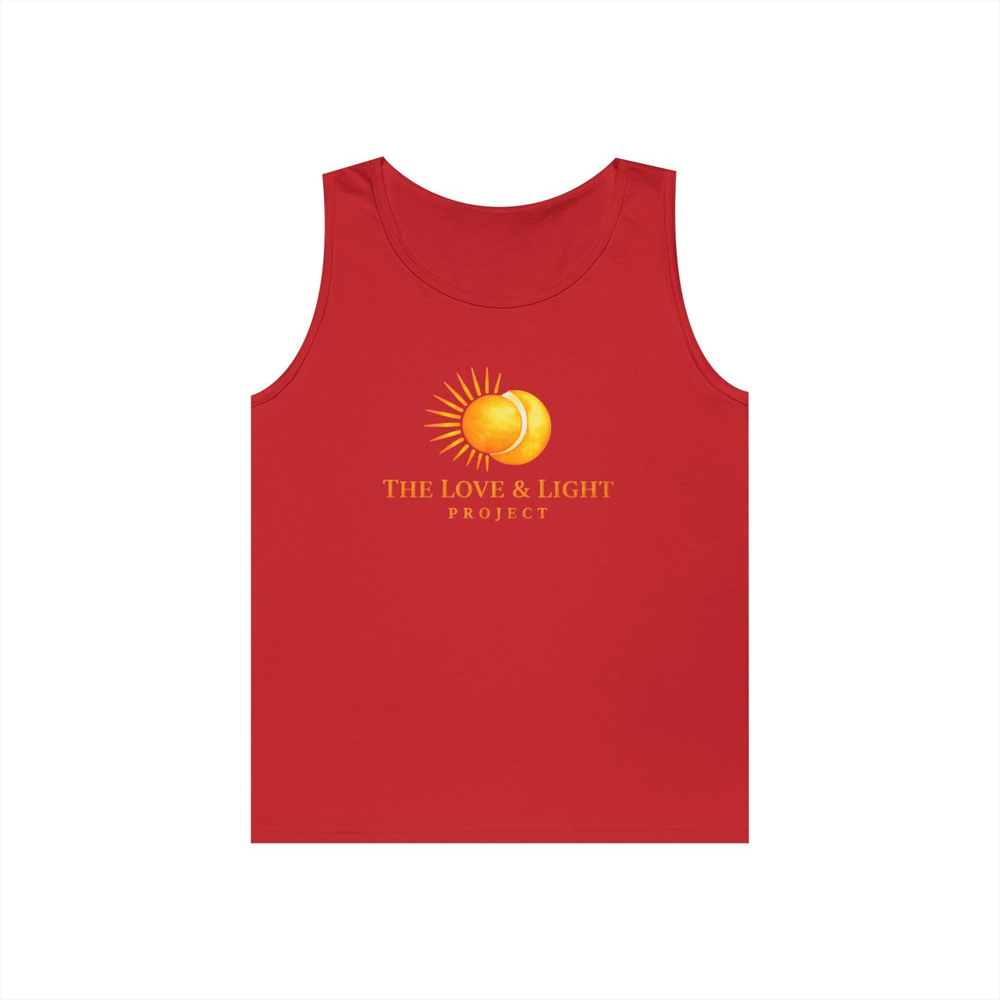 Love & Light Project Tank Top — Sunburst Logo Cotton Tank