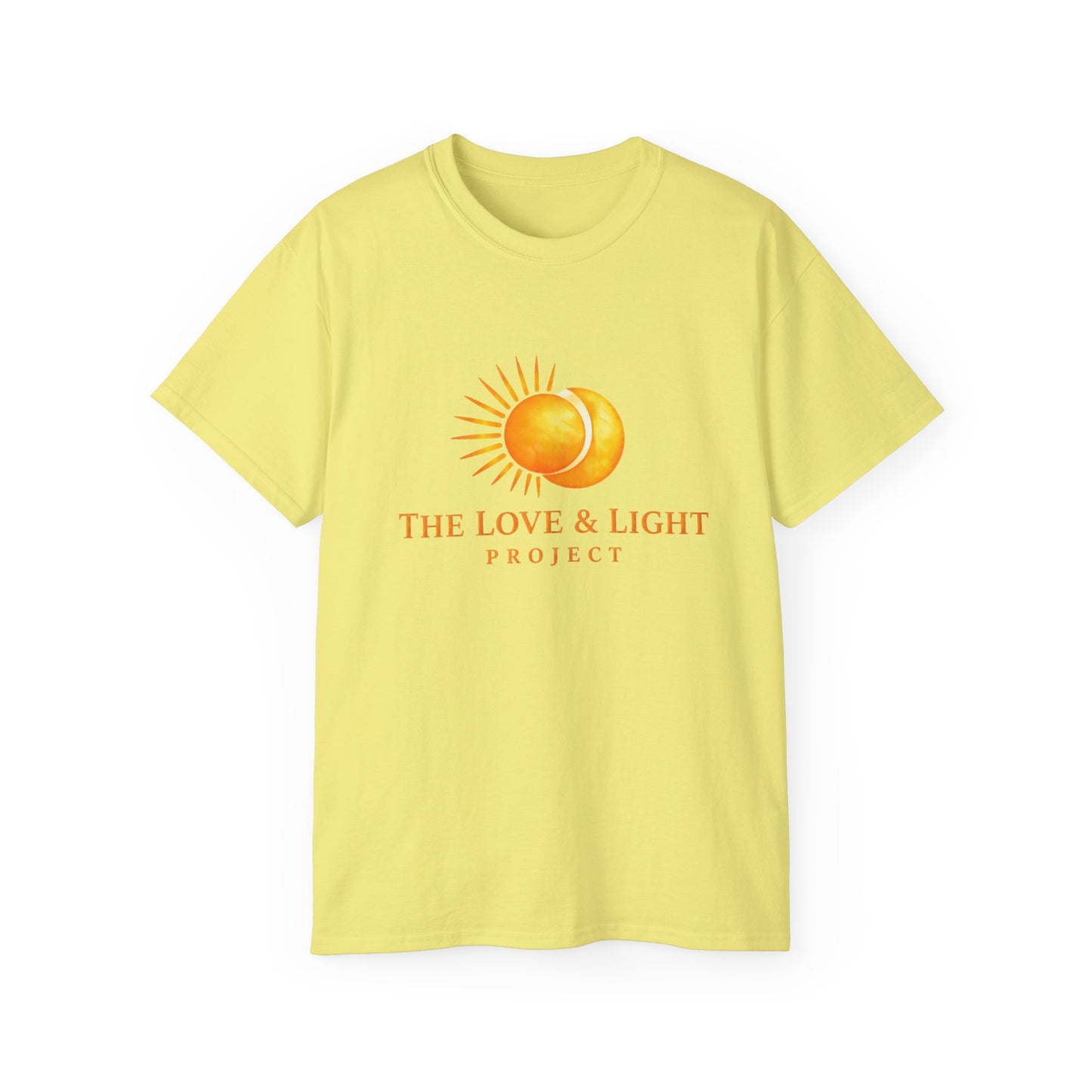 Love & Light Project T-Shirt — Sun Graphic Spiritual Tee