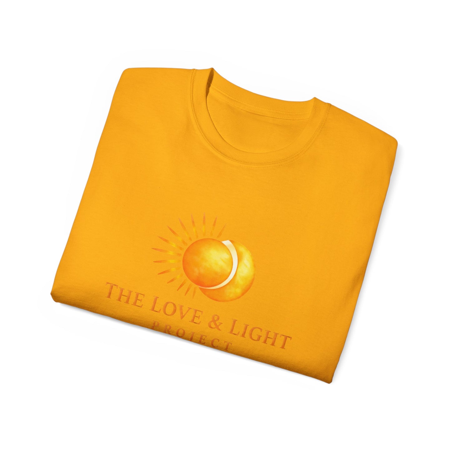 Love & Light Project T-Shirt — Sun Graphic Spiritual Tee