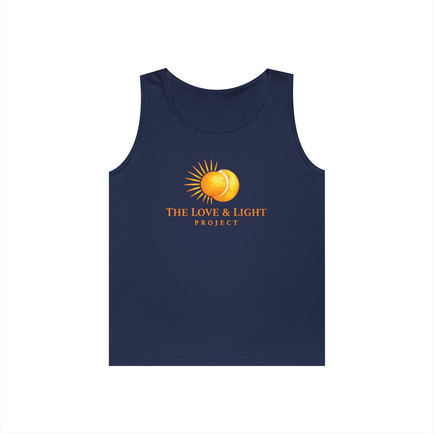 Love & Light Project Tank Top — Sunburst Logo Cotton Tank