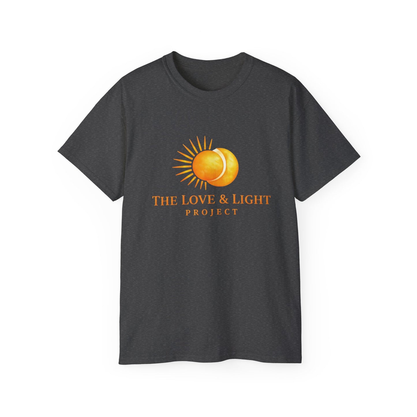Love & Light Project T-Shirt — Sun Graphic Spiritual Tee