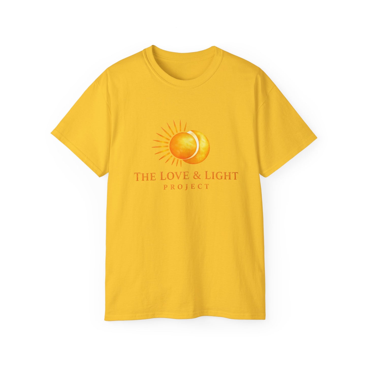 Love & Light Project T-Shirt — Sun Graphic Spiritual Tee