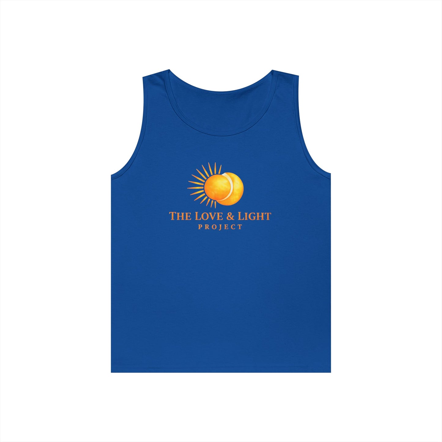 Love & Light Project Tank Top — Sunburst Logo Cotton Tank
