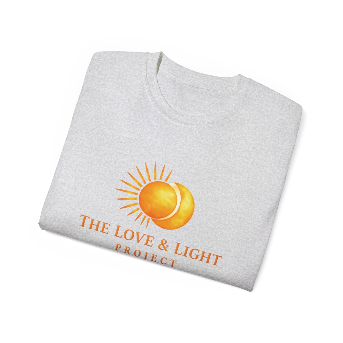 Love & Light Project T-Shirt — Sun Graphic Spiritual Tee