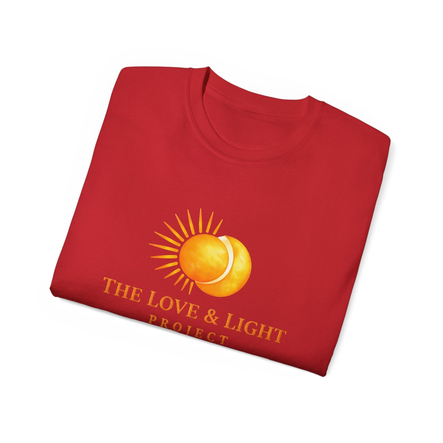 Love & Light Project T-Shirt — Sun Graphic Spiritual Tee