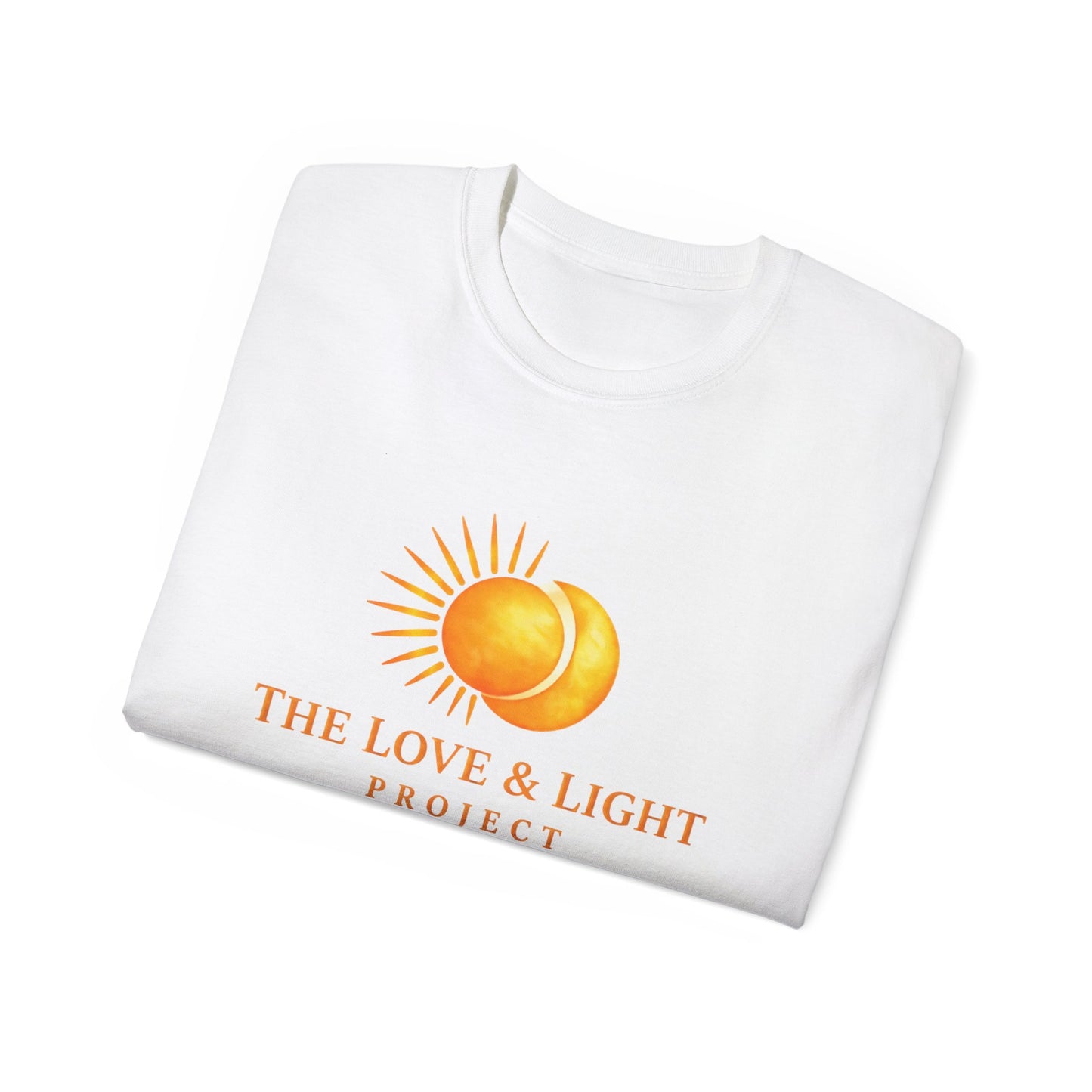 Love & Light Project T-Shirt — Sun Graphic Spiritual Tee