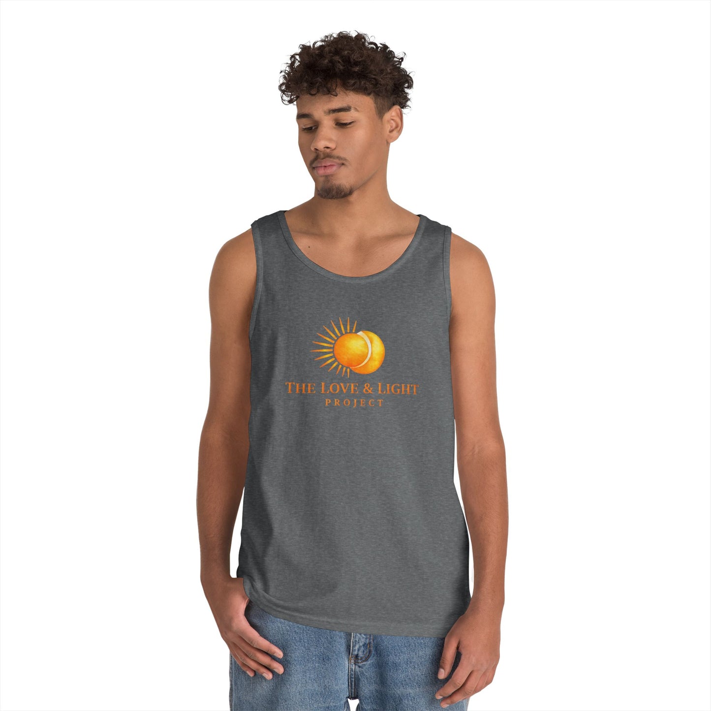 Love & Light Project Tank Top — Sunburst Logo Cotton Tank