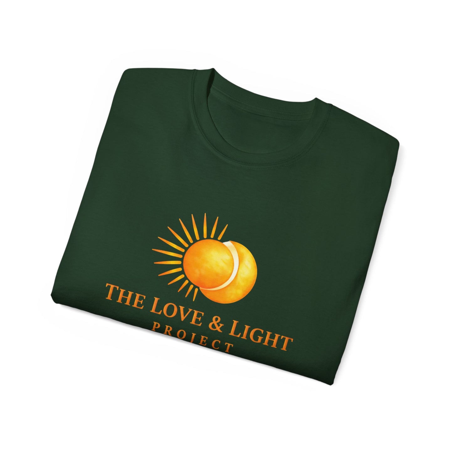 Love & Light Project T-Shirt — Sun Graphic Spiritual Tee