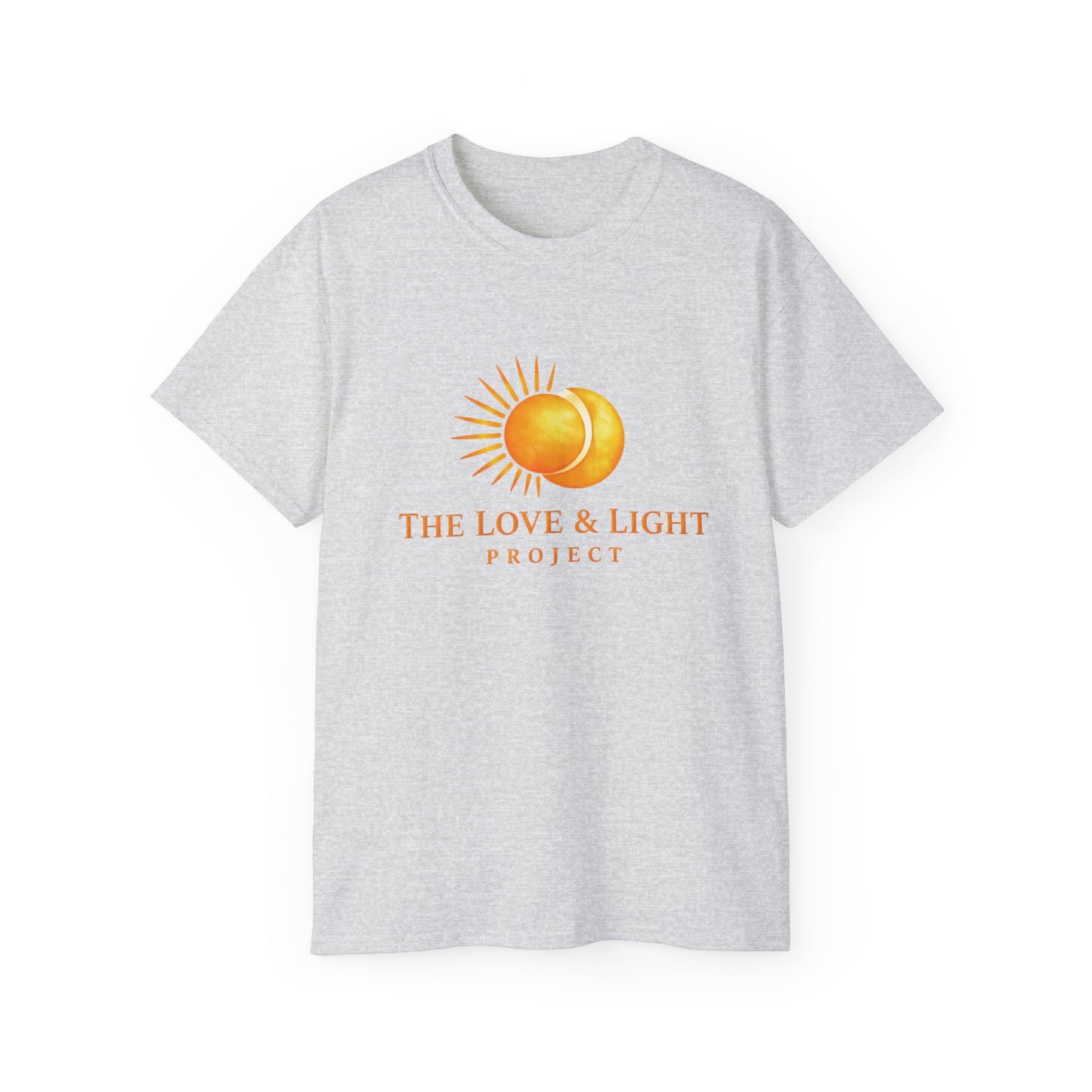 Love & Light Project T-Shirt — Sun Graphic Spiritual Tee