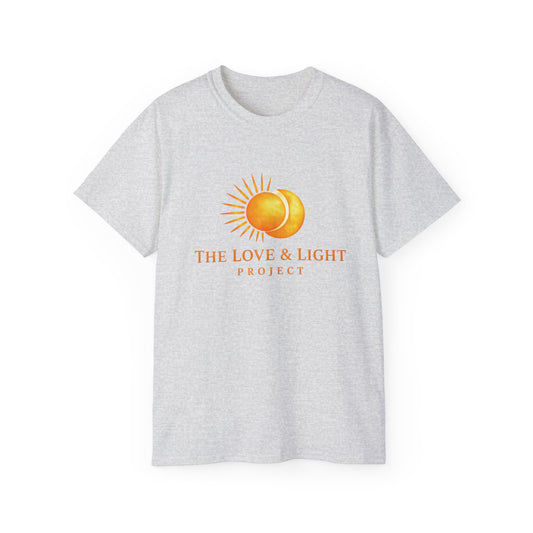 Love & Light Project T-Shirt — Sun Graphic Spiritual Tee