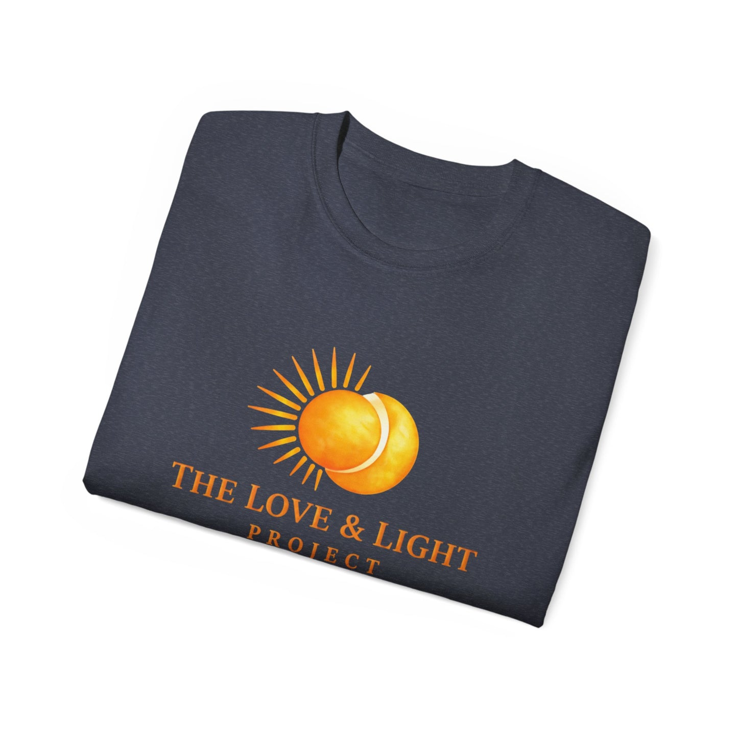 Love & Light Project T-Shirt — Sun Graphic Spiritual Tee