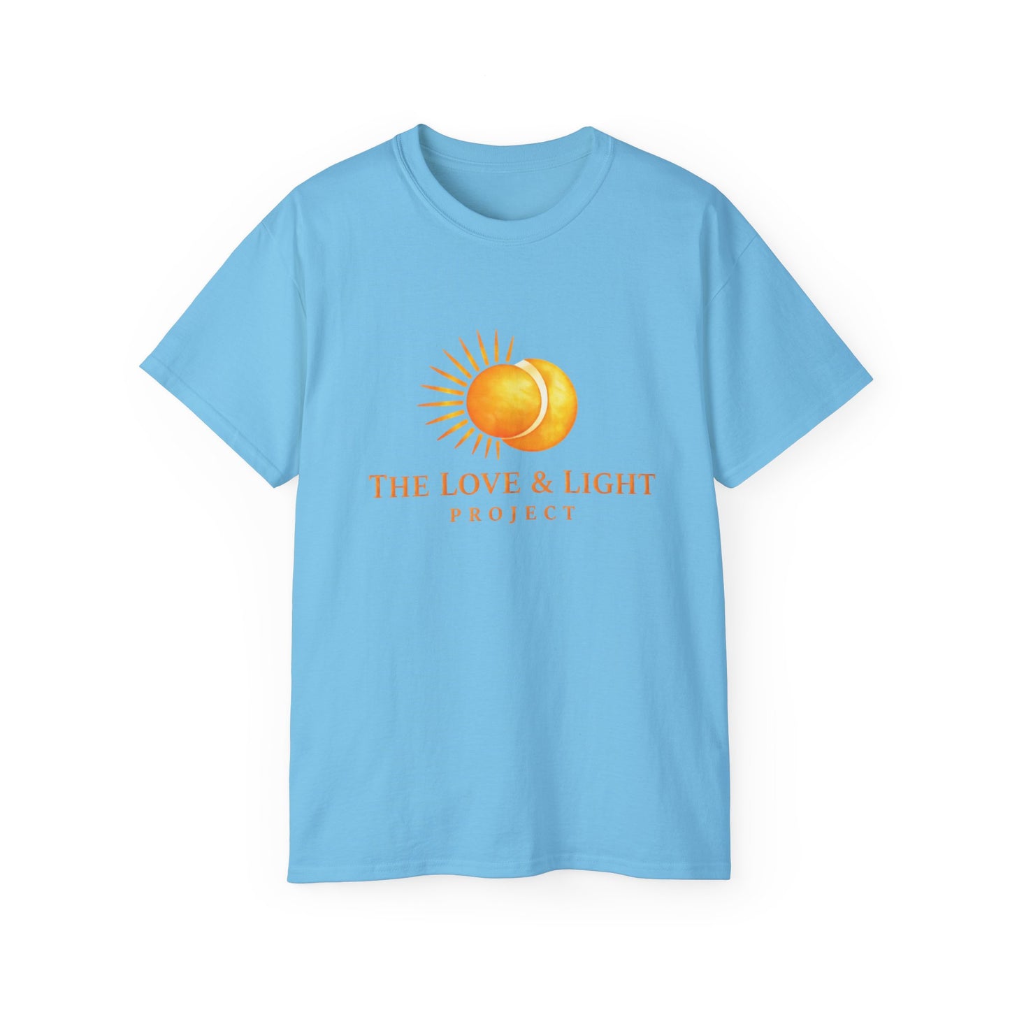 Love & Light Project T-Shirt — Sun Graphic Spiritual Tee