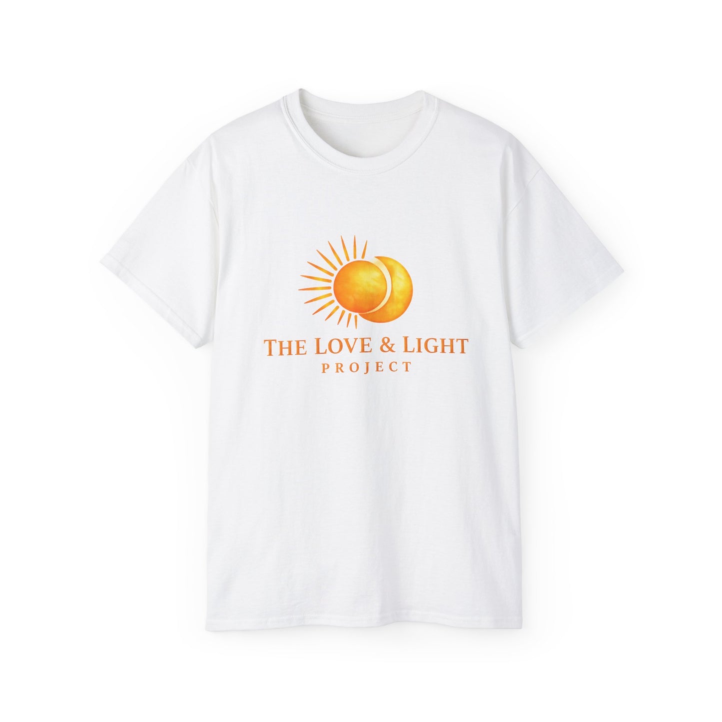 Love & Light Project T-Shirt — Sun Graphic Spiritual Tee