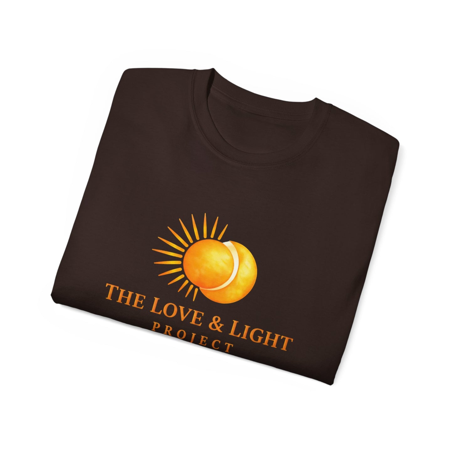 Love & Light Project T-Shirt — Sun Graphic Spiritual Tee