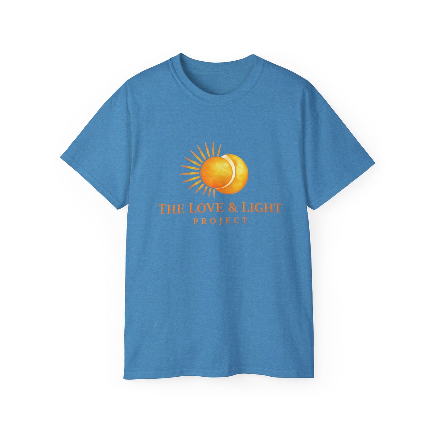 Love & Light Project T-Shirt — Sun Graphic Spiritual Tee