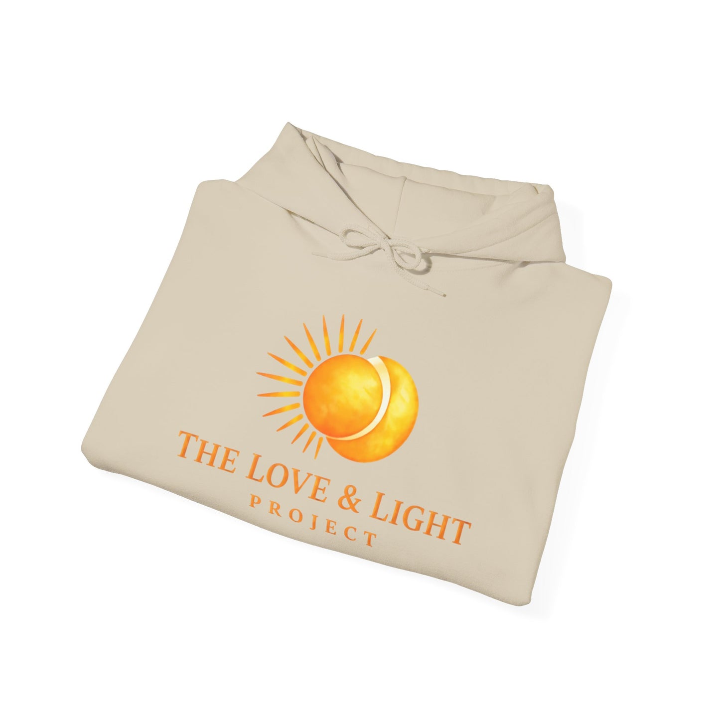 Love & Light Project Hoodie — Sun Emblem Spiritual Pullover