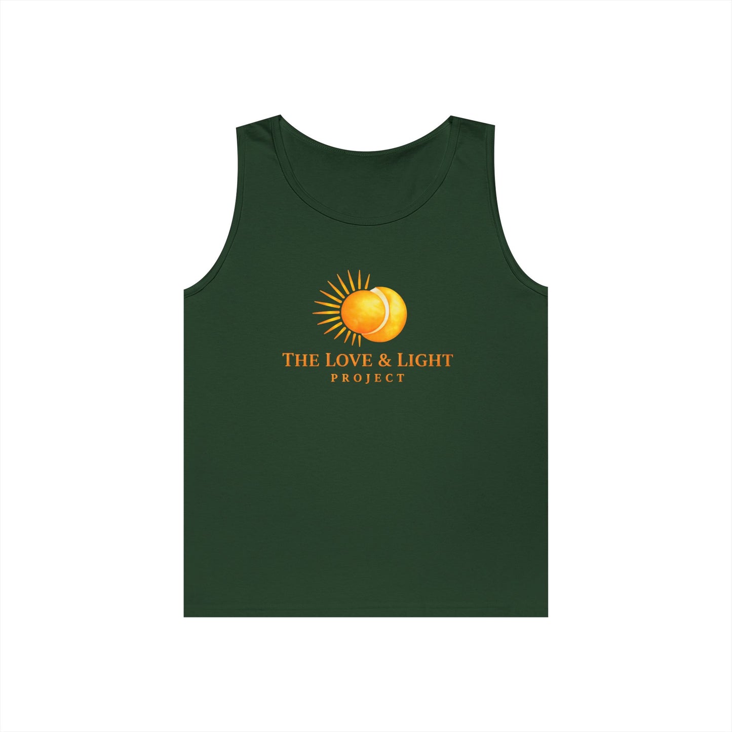 Love & Light Project Tank Top — Sunburst Logo Cotton Tank