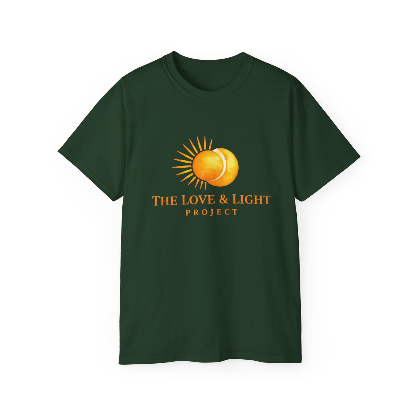 Love & Light Project T-Shirt — Sun Graphic Spiritual Tee