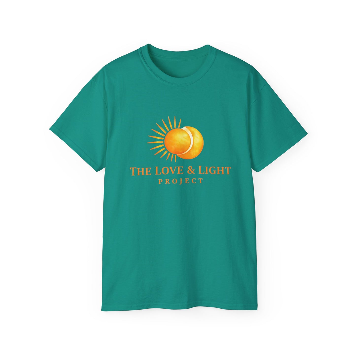 Love & Light Project T-Shirt — Sun Graphic Spiritual Tee